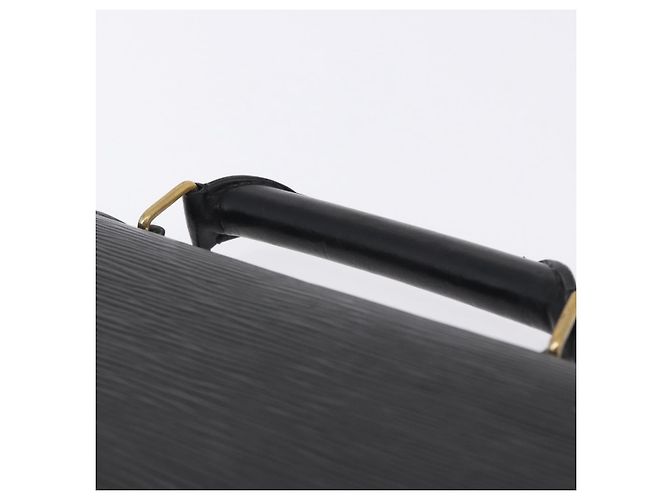 LOUIS VUITTON Epi Serviette Conseiller Briefcase Black M54422 LV Auth ep15686 Nero - vista 8