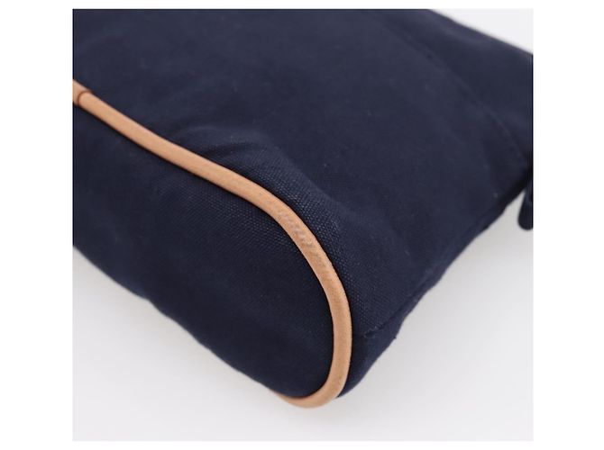 Hermès HERMES Bolide PM Pouch Cotton Navy Auth BA15256A Blu navy - vista 10