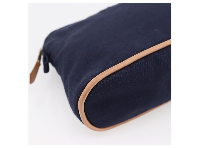 Hermès HERMES Bolide PM Pouch Cotton Navy Auth BA15256A Blu navy - vista 9