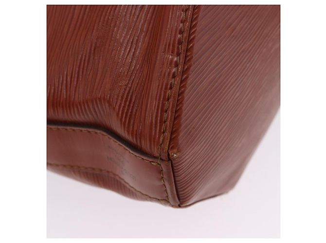 LOUIS VUITTON Epi Sac Depaule GM Shoulder Bag Brown M80193 LV Auth ka5808 Marrone - vista 10