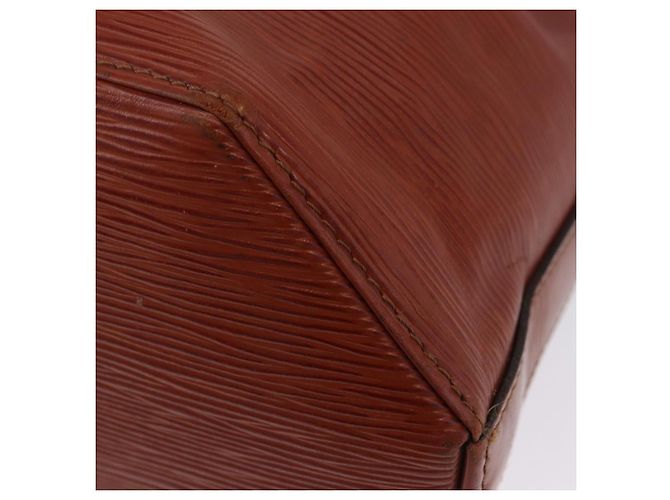 LOUIS VUITTON Epi Sac Depaule GM Shoulder Bag Brown M80193 LV Auth ka5808 Marrone - vista 11