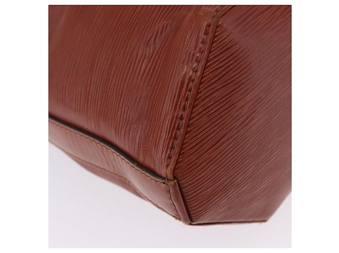 LOUIS VUITTON Epi Sac Depaule GM Shoulder Bag Brown M80193 LV Auth ka5808 Marrone - vista 12