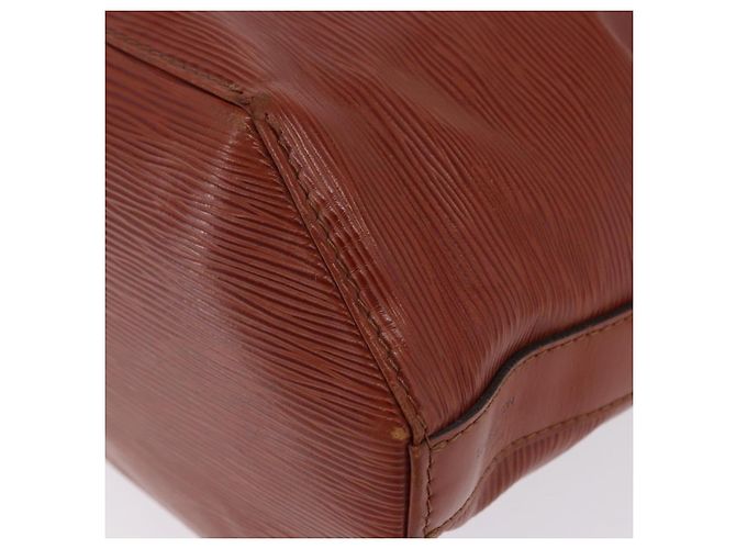 LOUIS VUITTON Epi Sac Depaule GM Shoulder Bag Brown M80193 LV Auth ka5808 Marrone - vista 13