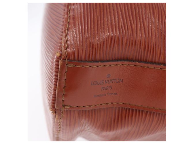 LOUIS VUITTON Epi Sac Depaule GM Shoulder Bag Brown M80193 LV Auth ka5808 Marrone - vista 14