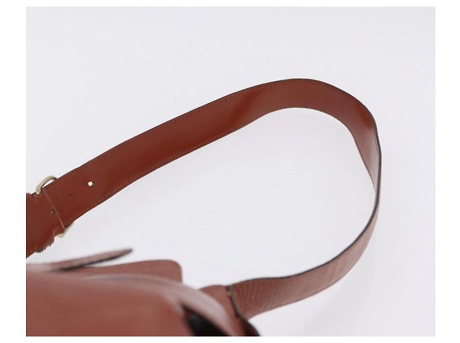 LOUIS VUITTON Epi Sac Depaule GM Shoulder Bag Brown M80193 LV Auth ka5808 Marrone - vista 8