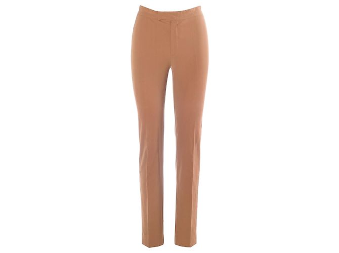Completo Gucci by Tom Ford due pezzi pantalone e blusa wrap camel Marrone - vista 13