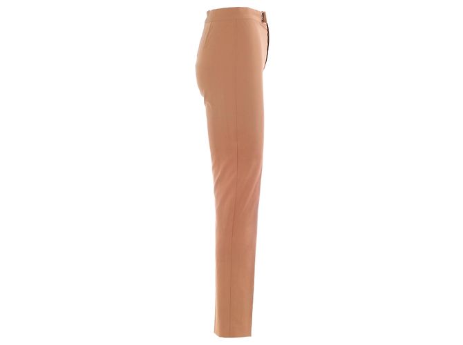 Completo Gucci by Tom Ford due pezzi pantalone e blusa wrap camel Marrone - vista 14