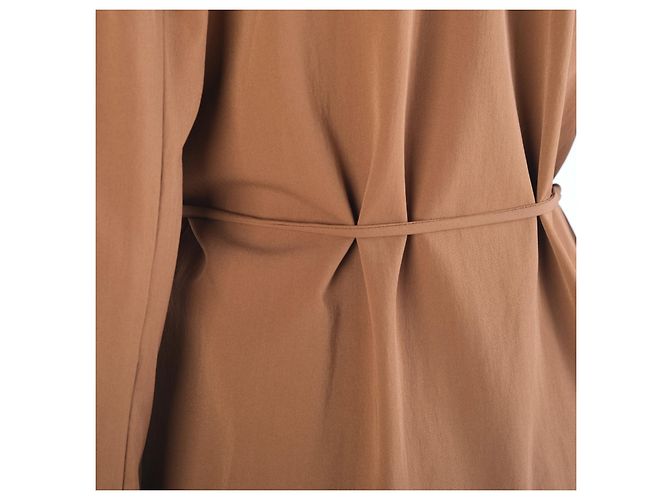 Completo Gucci by Tom Ford due pezzi pantalone e blusa wrap camel Marrone - vista 7