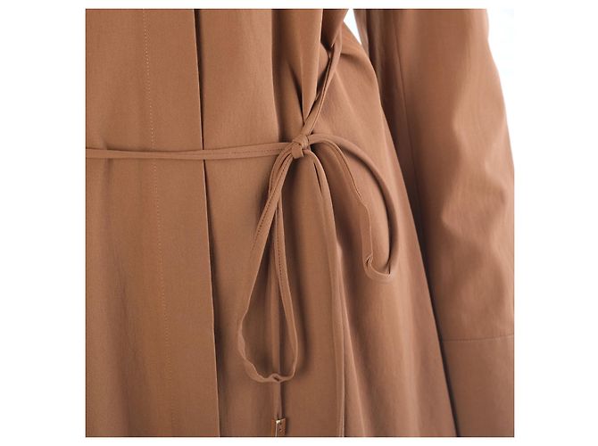 Completo Gucci by Tom Ford due pezzi pantalone e blusa wrap camel Marrone - vista 8