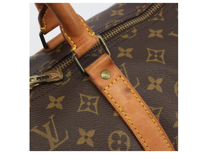 LOUIS VUITTON Monogram Keepall 55 Boston Bag M41424 LV Auth ka5726 Monogramma - vista 15