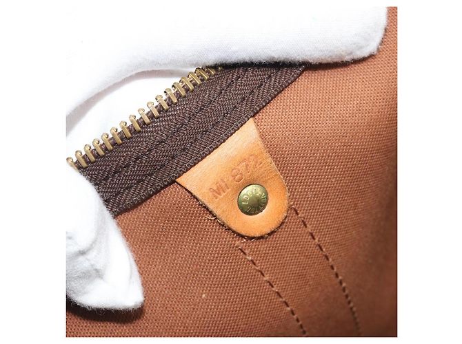 LOUIS VUITTON Monogram Keepall 55 Boston Bag M41424 LV Auth ka5726 Monogramma - vista 20