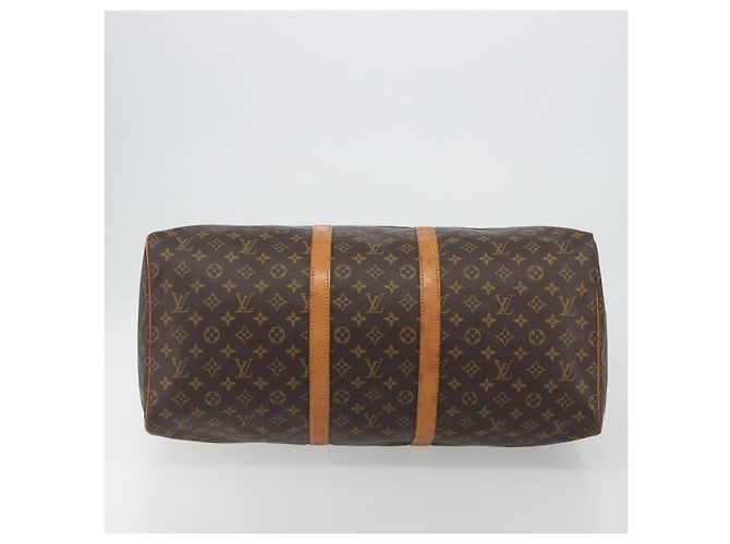 LOUIS VUITTON Monogram Keepall 55 Boston Bag M41424 LV Auth ka5726 Monogramma - vista 9