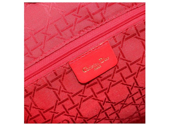 Borsa Christian Dior Canage Boston Nylon Nero Oro Auth 193370A D'oro - vista 16