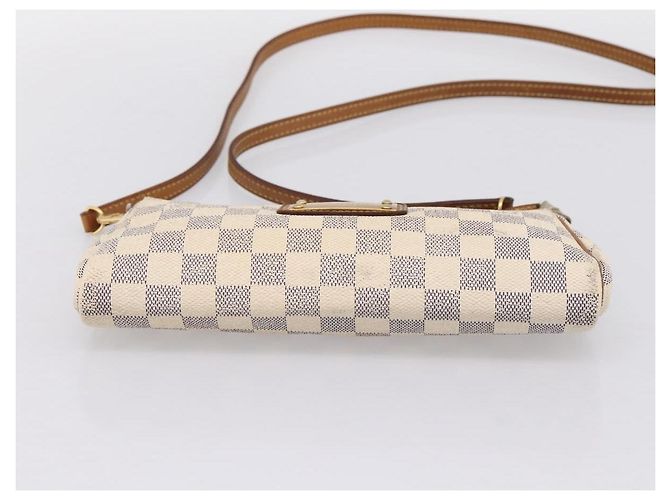 LOUIS VUITTON Damier Azur Eva Shoulder Bag 2way N55214 LV Auth 198727 - vista 11