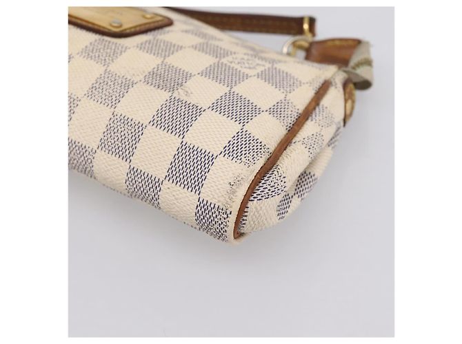 LOUIS VUITTON Damier Azur Eva Shoulder Bag 2way N55214 LV Auth 198727 - vista 12