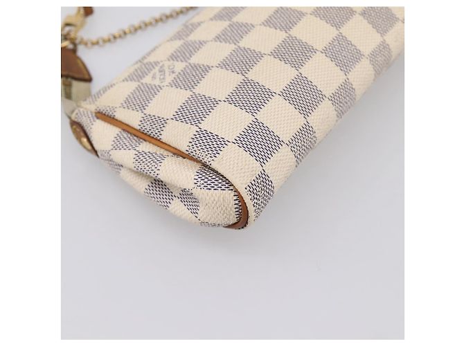 LOUIS VUITTON Damier Azur Eva Shoulder Bag 2way N55214 LV Auth 198727 - vista 15