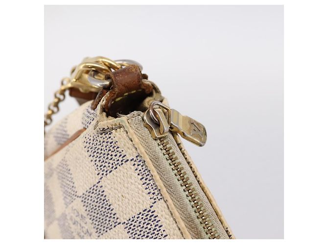 LOUIS VUITTON Damier Azur Eva Shoulder Bag 2way N55214 LV Auth 198727 - vista 19