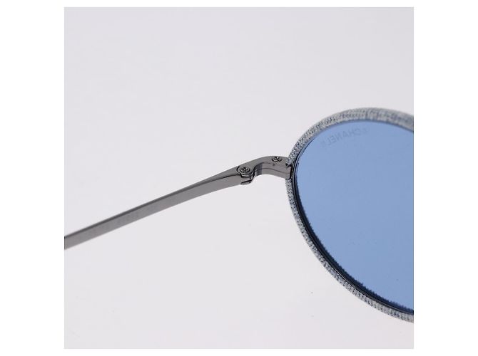 Gafas de sol CHANEL Denim Blue CC Auth BA15187M Azul - vista 10