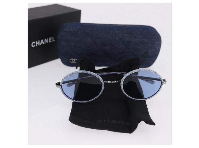 Gafas de sol CHANEL Denim Blue CC Auth BA15187M Azul - vista 14