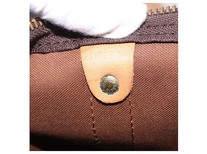 LOUIS VUITTON Monogram Keepall 50 Boston Bag M41426 LV Auth 194932V Monogramma - vista 20
