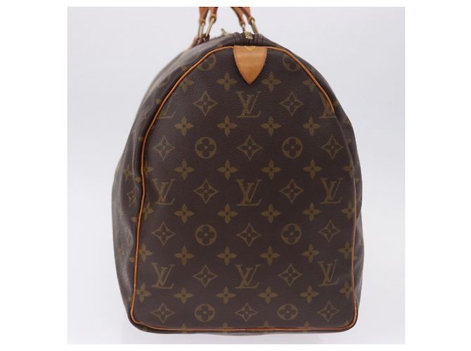 LOUIS VUITTON Monogram Keepall 50 Boston Bag M41426 LV Auth 194932V Monogramma - vista 4