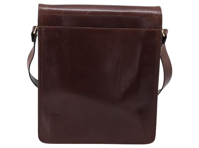 Borsa a tracolla BALLY in pelle marrone e oro autentica ka5774 D'oro - vista 3