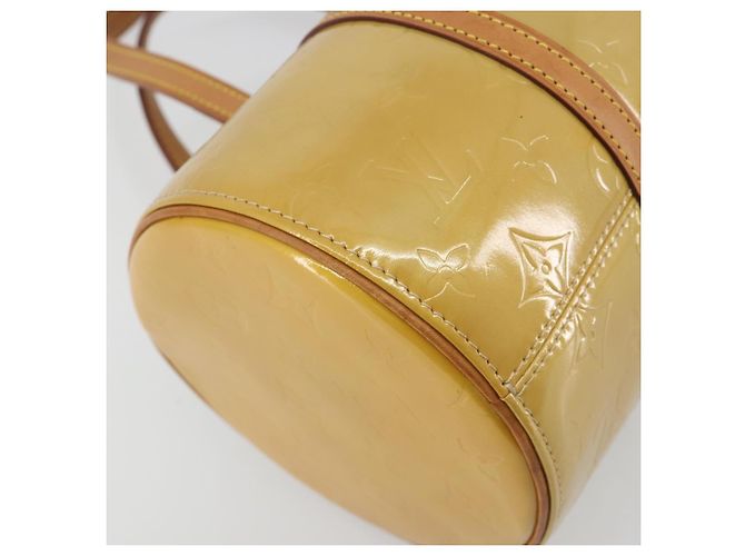 LOUIS VUITTON Monogram Vernis Bedford Hand Bag Beige M91006 LV Auth am12370V - vista 13
