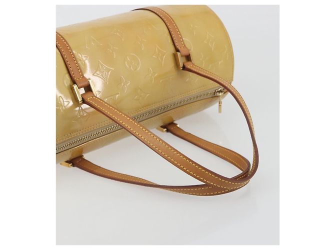 LOUIS VUITTON Monogram Vernis Bedford Hand Bag Beige M91006 LV Auth am12370V - vista 7
