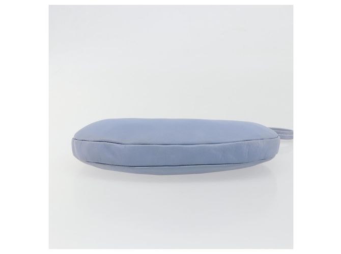 Borsa a tracolla Salvatore Ferragamo Vara Ribbon in pelle blu argento Auth BA14892 Blu chiaro - vista 9
