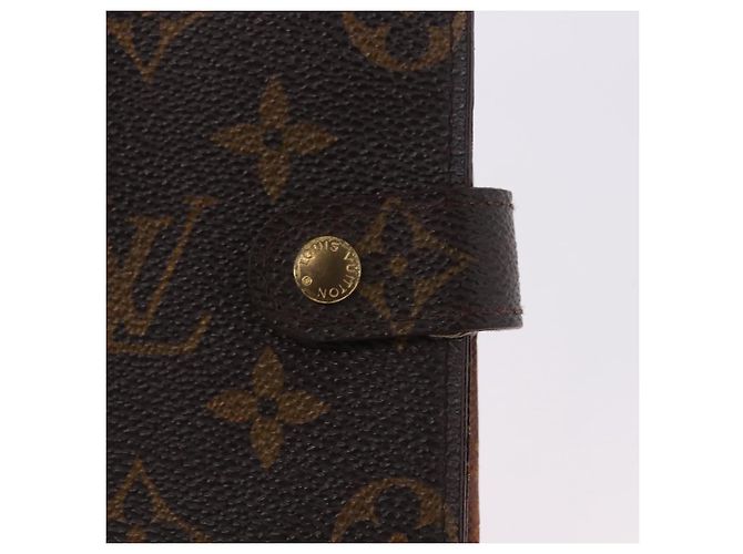 LOUIS VUITTON Monogram Agenda PM Day Planner Cover R20005 LV Auth 197145 Monograma - vista 13