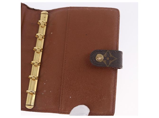 LOUIS VUITTON Monogram Agenda PM Day Planner Cover R20005 LV Auth 197145 Monograma - vista 17