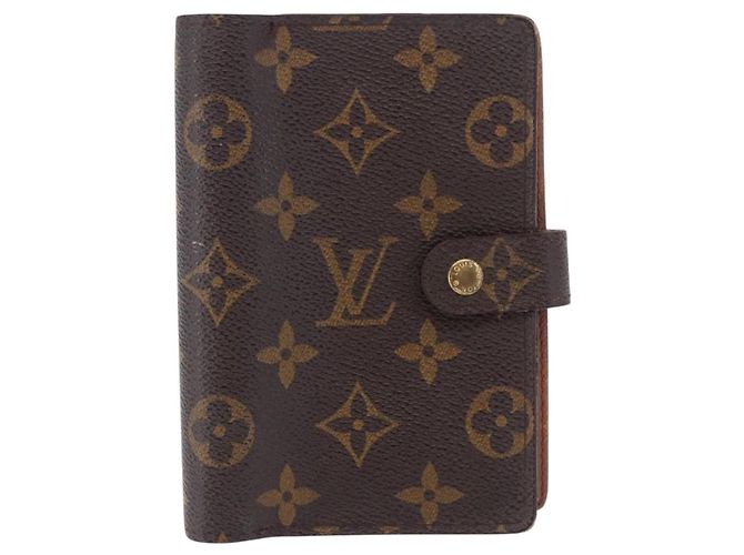 LOUIS VUITTON Monogram Agenda PM Day Planner Cover R20005 LV Auth 197145 Monograma - vista 2