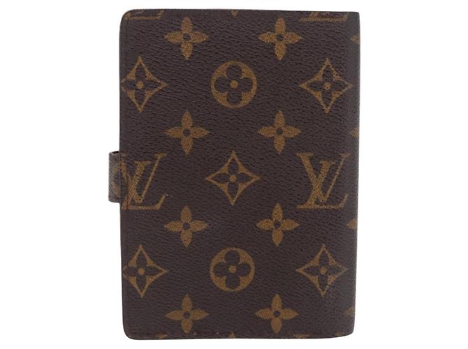 LOUIS VUITTON Monogram Agenda PM Day Planner Cover R20005 LV Auth 197145 Monograma - vista 3