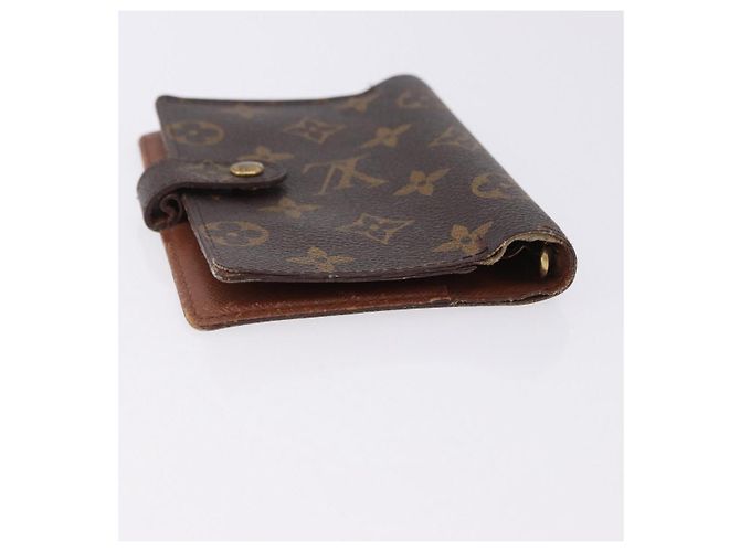 LOUIS VUITTON Monogram Agenda PM Day Planner Cover R20005 LV Auth 197145 Monograma - vista 6