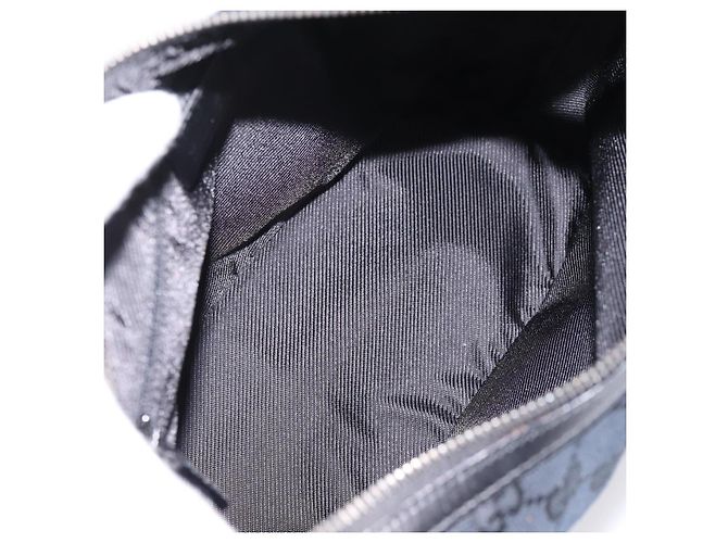 Borsa a tracolla GUCCI GG Canvas Nero Argento 001 3814 Auth am12400V - vista 16