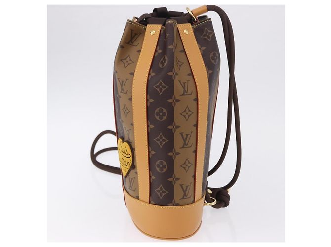 Borsa Messenger LOUIS VUITTON Monogram Stripe Randonnee M45968 LV Auth 198698M Monogramma - vista 4