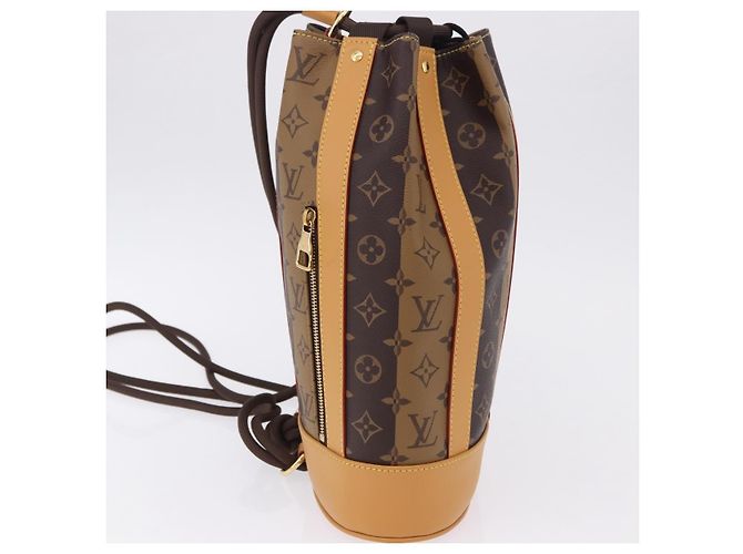 Borsa Messenger LOUIS VUITTON Monogram Stripe Randonnee M45968 LV Auth 198698M Monogramma - vista 5