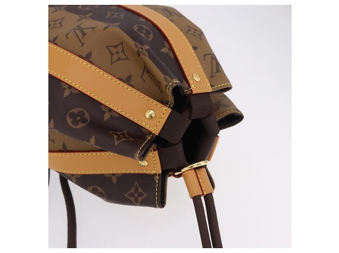 Borsa Messenger LOUIS VUITTON Monogram Stripe Randonnee M45968 LV Auth 198698M Monogramma - vista 6
