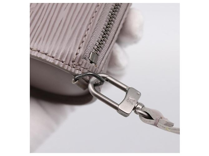 LOUIS VUITTON Epi Soufflot Pouch Lilac LV Auth 195965 Porpora - vista 14