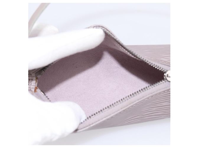 LOUIS VUITTON Epi Soufflot Pouch Lilac LV Auth 195965 Porpora - vista 16