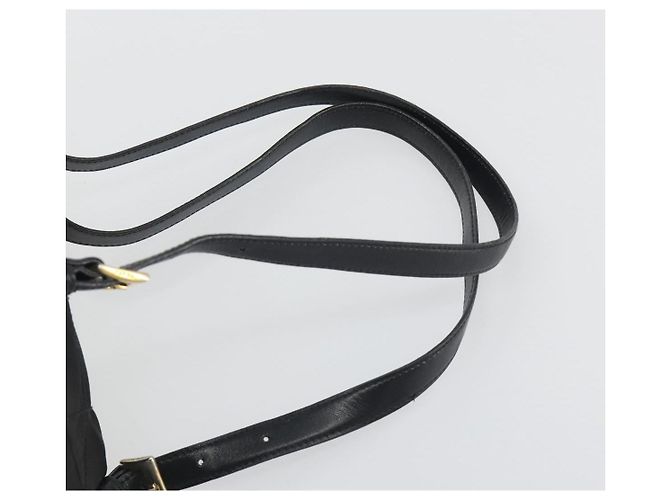 PRADA gesteppter Rucksack Nylon Black Gold Auth 192534 Schwarz Golden - Ansicht 10
