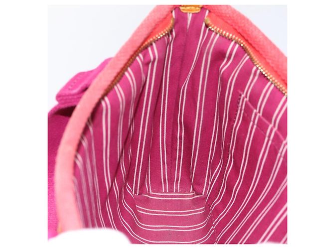 Borsa Tote LOUIS VUITTON Antigua Cabas PM Rouge M40037 LV Auth 198522A Rosso - vista 18
