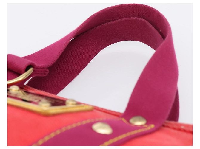 Borsa Tote LOUIS VUITTON Antigua Cabas PM Rouge M40037 LV Auth 198522A Rosso - vista 8