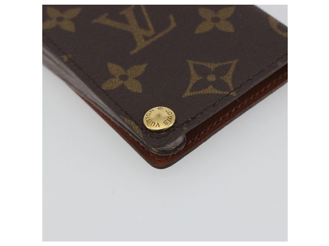 LOUIS VUITTON Monogram Porto Cartes Crdit Pression Card Case M60937 Auth BA15033 Monograma - vista 11