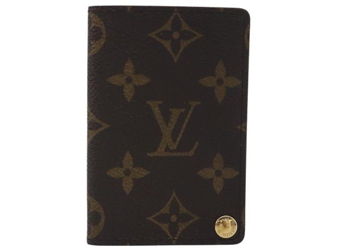 LOUIS VUITTON Monogram Porto Cartes Crdit Pression Card Case M60937 Auth BA15033 Monograma - vista 2