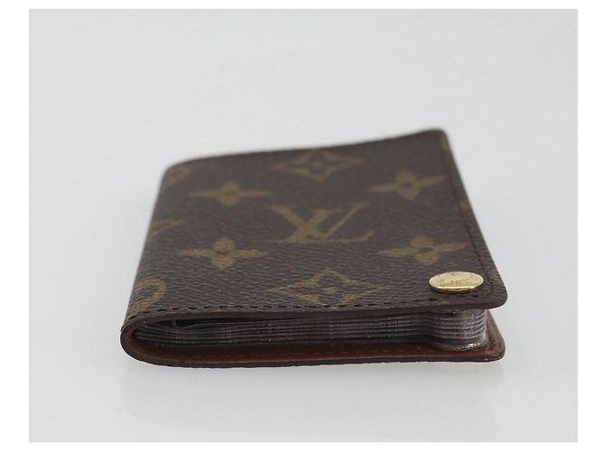 LOUIS VUITTON Monogram Porto Cartes Crdit Pression Card Case M60937 Auth BA15033 Monograma - vista 7