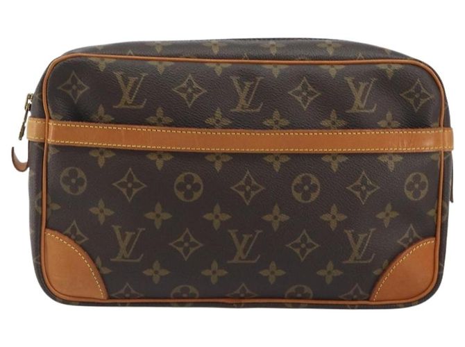 LOUIS VUITTON Monogram Compiegne 28 Clutch Bag M51845 LV Auth 197477 Monogramma - vista 2