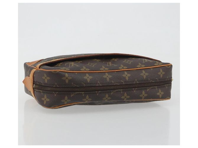 LOUIS VUITTON Monogram Compiegne 28 Clutch Bag M51845 LV Auth 197477 Monogramma - vista 6