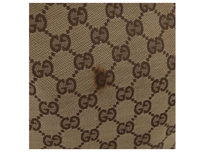 GUCCI Borsa Tote GG Canvas Sherry Line Set da 2 Beige Auth 193567 - vista 12