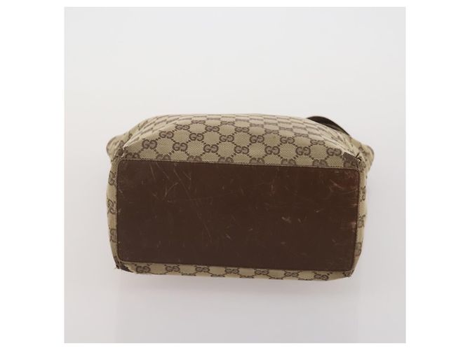 GUCCI Borsa Tote GG Canvas Sherry Line Set da 2 Beige Auth 193567 - vista 16